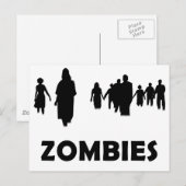 Carte Postale Zombies (Devant / Derrière)