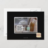 Carte Postale Zombies dans le jardin (Devant / Derrière)