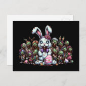 Carte Postale Zombies de Pâques (Devant / Derrière)