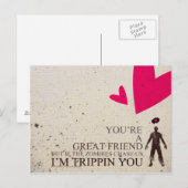 Carte postale Zombies valentines (Devant / Derrière)