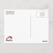 Carte postale 'ZomGeisha' (Dos)