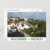 Carte Postale Zona Dorada Bucerias Mexique (Devant / Derrière)