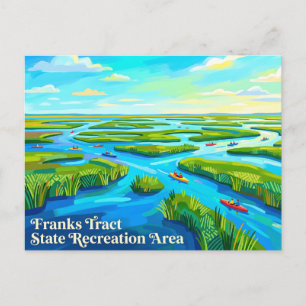 Carte Postale Zone de loisirs d'État de Franks Tract Californie