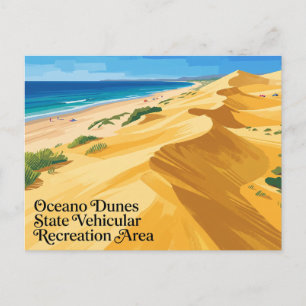 Carte Postale Zone de loisirs pour véhicules de l'État d'Oceano