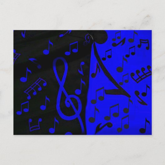 Carte Postale Zone de musique_ (Devant)