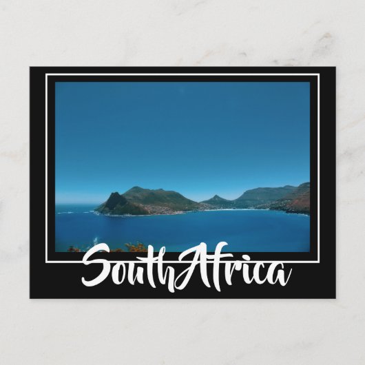 Carte Postale Zone du Cap Ocean Mountain Hout Bay (Devant)