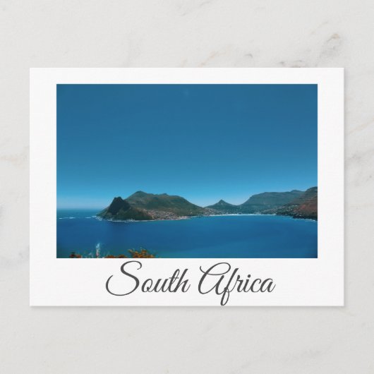 Carte Postale Zone du Cap Ocean Mountain Hout Bay (Devant)