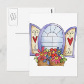 Carte Postale Zone Fenêtre (Devant / Derrière)