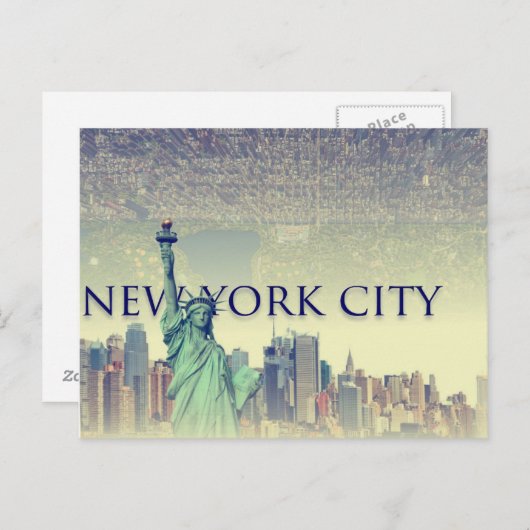 Carte Postale Zone NYC (Devant / Derrière)