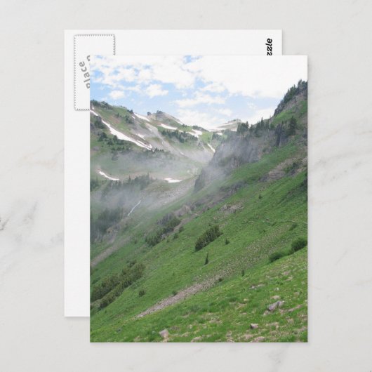 Carte Postale Zone sauvage de Goat Rocks (Devant / Derrière)