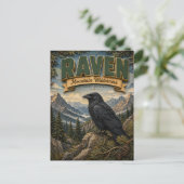 Carte Postale Zone sauvage de Raven Mountain POPCUT (Debout devant)