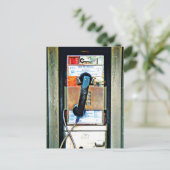 Carte Postale Zone téléphonique (Debout devant)