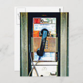 Carte Postale Zone téléphonique (Devant / Derrière)