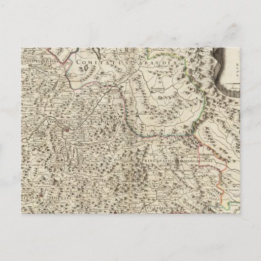 Carte Postale Zones urbaines de France 3 (Devant)