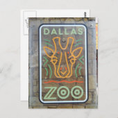 Carte Postale Zoo (Devant / Derrière)