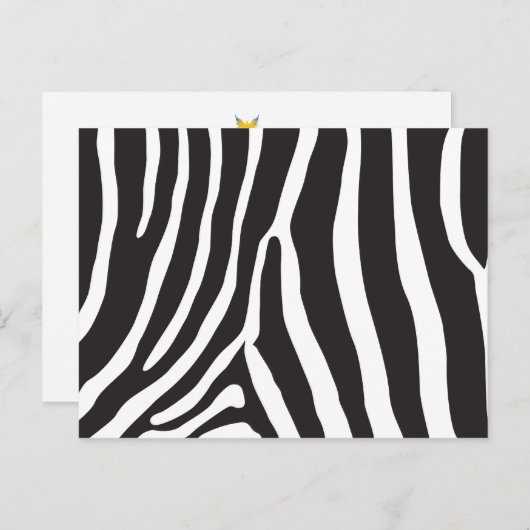 Carte Postale Zoo (Devant / Derrière)