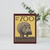 Carte Postale Zoo de Philadelphie (Debout devant)
