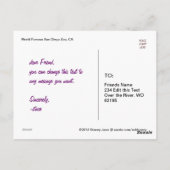 Carte Postale Zoo de San Diego (Dos)