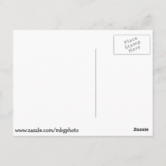 Carte Postale Zoo Saint-Louis (Dos)