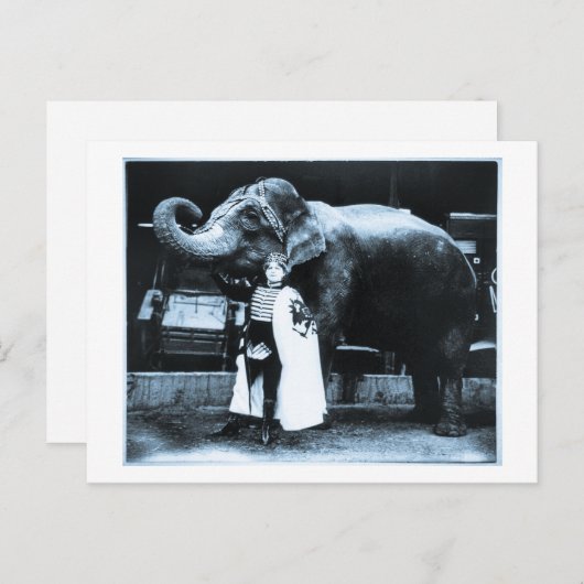 Carte Postale Zora et Trilby 1916 (Devant / Derrière)