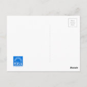 Carte Postale Zoroastrien persan Faravahar (Dos)