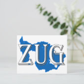 Carte Postale Zoug (Debout devant)
