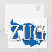 Carte Postale Zoug (Devant / Derrière)