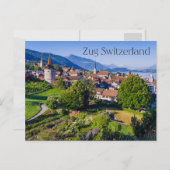 Carte Postale Zoug Suisse (Devant / Derrière)