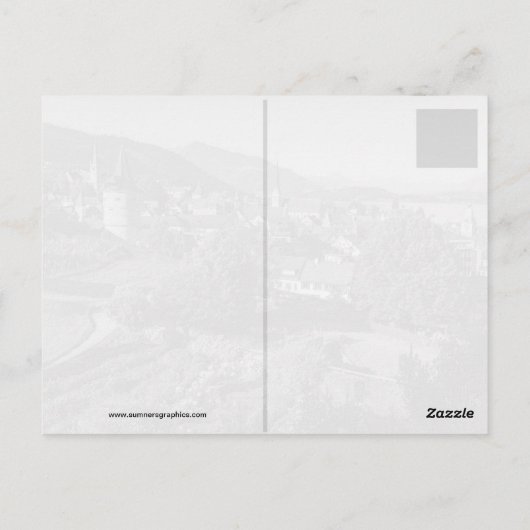 Carte Postale Zoug Suisse (Dos)