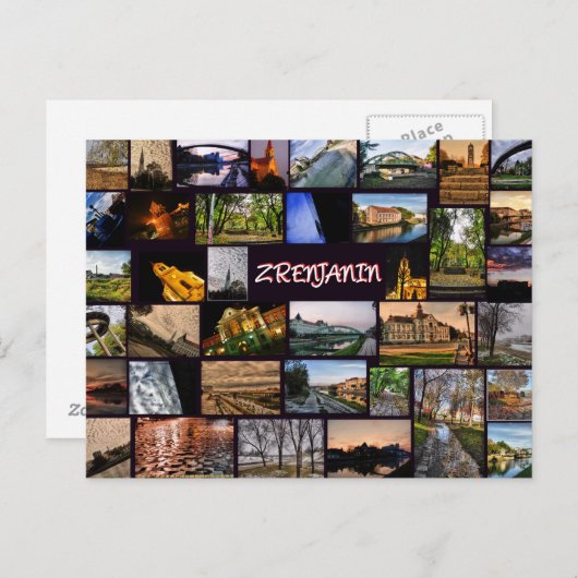 Carte Postale Zrenjanin (Devant / Derrière)