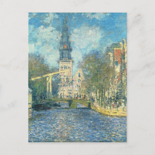 Carte Postale Zuiderkerk à Amsterdam par Claude Monet