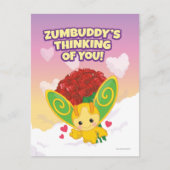 Carte Postale Zumbuddy pense à toi ! (Devant)