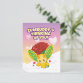 Carte Postale Zumbuddy pense à toi ! (Debout devant)