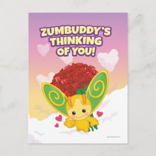 Carte Postale Zumbuddy pense à toi !