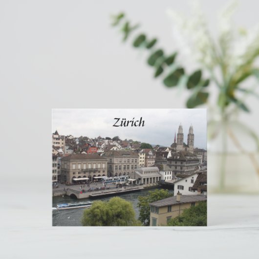 Carte Postale zürich (Debout devant)