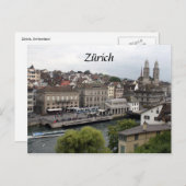 Carte Postale zürich (Devant / Derrière)