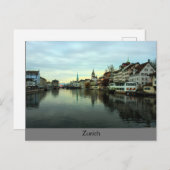 Carte Postale Zurich (Devant / Derrière)