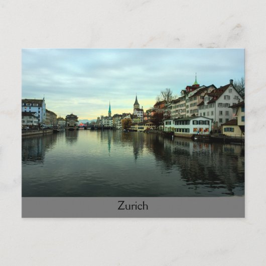Carte Postale Zurich (Devant)