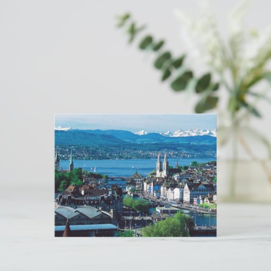 Carte postale Zürich (Debout devant)
