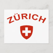 Carte Postale Zurich (Devant)
