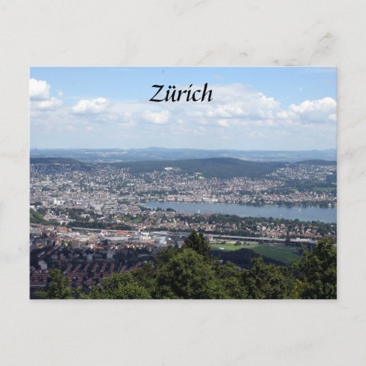 Carte Postale zürich (Devant)