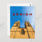 Carte Postale Zurich 001C (Devant / Derrière)