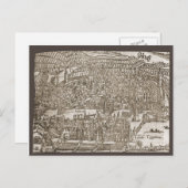 Carte Postale Zurich au XVIème siècle (Devant / Derrière)