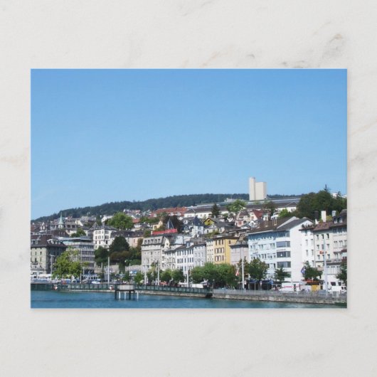 Carte Postale Zürich Suisse (Devant)