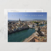 Carte Postale zurich suisse (Devant / Derrière)