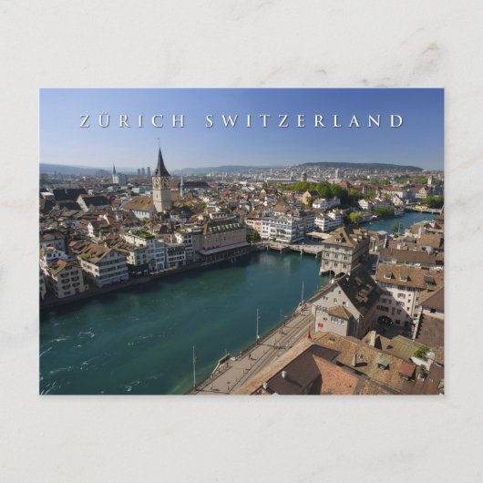 Carte Postale zurich suisse (Devant)
