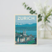 Carte Postale Zurich, Suisse (Debout devant)