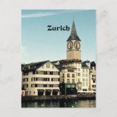 Carte Postale Zurich, Suisse (Devant)