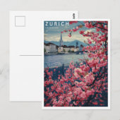 Carte Postale Zurich Suisse (Devant / Derrière)