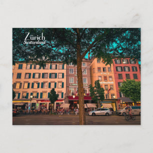 Carte postale Zürich, Suisse